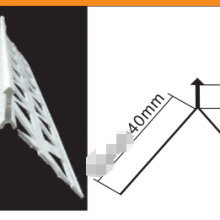 Angle Beading for Wall Plaster PVC Plastic Corner Bead thumbnail-5