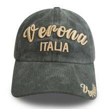 Custom Caps Manufacturer Wholesale 6 Panel Stone Washed Dad Cap Cotton Vintage Baseball Hat Custom Embroidery Logo Texas Sports Caps thumbnail-3