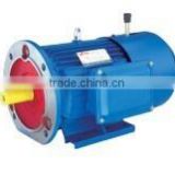 YEJ electromagnetic brake motor has manual and electrical release