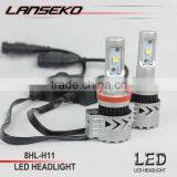 Hot Sell!! Beam H8 H9 H11 H11 Led Headlight High Lumen 6000LM Car Led Lamp thumbnail-1