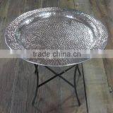 Aluminum Hammered Tray thumbnail-1