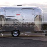 SLUNG SL-6S Mobile Food Trucks Catering Trailer Stainless Steel Food Truck Mechanical Brake Configuration thumbnail-6