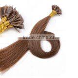Flat Tip Hair Extensions Wholesale Hair Nail Tips 100% Human Virgin Hair thumbnail-5