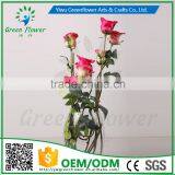 Greenflower 2016 Wholesale Real Touch Latex PU China Artificial Flowers Rose for Wedding Decoration thumbnail-5