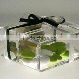 Customized Acrylic Box in Clear Color Present Acrylic Box With Lock, Acrylic Box With Lid thumbnail-2