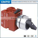 CNTD Hot Selling Stay Put Type 22mm 2 Position Push Button Rotary Switch (C2SNL-F2)