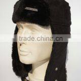 Wholesale Russian Style Men Black Winter Hats thumbnail-1