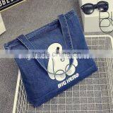 2015 the Latest Simple Design Promotional Denim Bag With Logo thumbnail-3