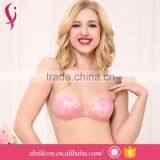 OEM Low Price Support Transparent Invisible Backless Silicone Size Cup Bra thumbnail-1