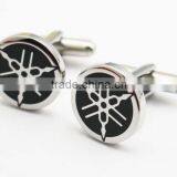 Factory Wholesale Casual Men Stainless Steel Cufflink With Logo thumbnail-2
