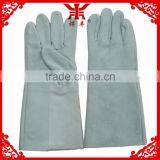 14 Inches Leather Welding Safety Gloves thumbnail-4