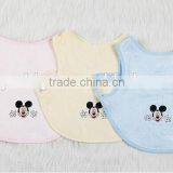 Plain Baby Bibs/baby Bib/100% Bamboo Muslin Pinny Super Soft Muslin Baby Bib thumbnail-3