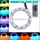 Car Parts Accessories NEW Muti-Color Changing LED Ring Light RGB 5050smd Angel Eyes Lighting Quality Choice thumbnail-1