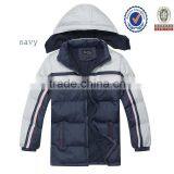 Boy Plus Size Warm Thick Winter Hoodies Padding Bomber Jacket