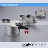 Long Bakelite Handle 18/8 Stainless Steel Big Pressure Cooker Suitable to Gas Stove & Induction Cooker ASB22-9L