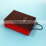 2015 luxury Flat pack cardboard paper gift bags for clothing