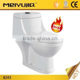 Moslem style toilets with built-in bidet sanitary ware washdown one piece toilet                        
                                                Quality Choice