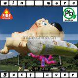 45' Tall Giant Inflatable Newspaper Dog ,paper Hot Air Balloons for Sale Supplier's Choice thumbnail-1