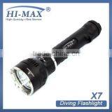 HI-MAX X7 3*Cree XM-L2 U2 LED 12v 30w High Power Led 3000lm
