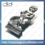 Promotional 3D Building Shape Pewter Alloy Old Color Fridge Magnet thumbnail-4