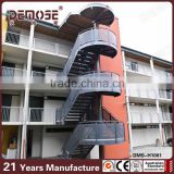 304 stainless steel outdoor metal spiral stairs                        
                                                                                Supplier's Choice