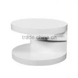 Home Designs Wooden Rotating Coffee Table Round thumbnail-1