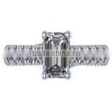 30 Mm Radiant Solitaire With Accent Engagement Ring Mount082 thumbnail-1