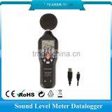 CE Approved USB Digital Sound / Noise Level Datalogger Meter Tester 30~130 dB Range With 32,000 Built-in Memory