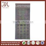 Factory Directly Reflective Paper Directive Sticker Pack Plastic Sheets