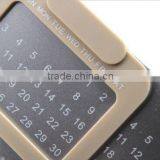 New Products on China Market Rectangle Paper-extracting Rolling Yearly Cardboard Calendar Stand/classic Desktop Calendar Stand thumbnail-3