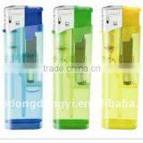 Disposable Electronic Lighter With Transparent Tank