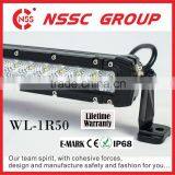 New Arrival Wholesale Super Slim 50inch Offroad 4x4 Led Light Bar for Trucks With E-mark, CE&RoHs Certificates