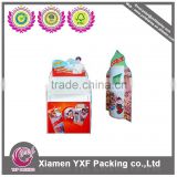 Supermarket retail display stand paper display stand for sales