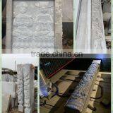 HS1325 Jinan Manufacture Gravestone Headstone Marble Stone Engraving Cnc Router Machine Price thumbnail-3