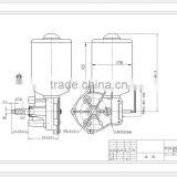 Micro DC Starter Motor SG-P76 for Pump , 24V dc Gear Motor thumbnail-5