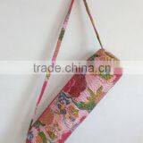 Yoga Tote Bag Yoga Mat Bag Yoga Bag Hippie Cross Body Bag Kantha Bag Unisex Bag Satchel Shoulder Bag Traditional Yoga Bag thumbnail-1