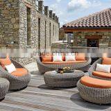 Modern Style Design Garden Sofa Set- PVC Rattan Garden Sofa - Rattan Outdoor Furniture - Patio Furniture thumbnail-2