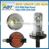 Super Brightness 50W CR EE High Power Fog H15 Car Led Lamp,H15 Led Auto Light thumbnail-1