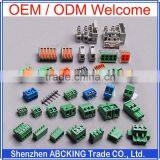 All Types 2.54 5.00 5.08 7.50 10.00MM Electrical Ul94-v0 Terminal Block Plug-in Type 3-way Terminal Block