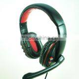 Cool ! PC Computer Headphone High Quality Games Headphone Stereo Sound Over Head