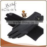 Middle Sex Thinsulate Leather Ski Gloves With Touch Screen thumbnail-6