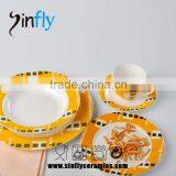 2015 High Quality Porcelain Tableware Ceramic Dinner Sets for Household thumbnail-1