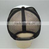 Cheap High Quality Black 6 Panel 100% Cotton Mesh Blank Trucker Hat thumbnail-4