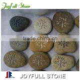 Engraved Tree Pebble Stones thumbnail-1