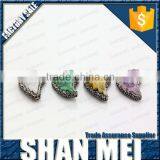 Facete Amethyst Druzy Necklace Drusy Pendant Crystal Stone Mineral Jewelry Amethyst Jewelry thumbnail-2