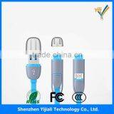 Shenzhen Wholesale Micro Usb Charging Line 2 in 1 Usb Cable for Android IOS thumbnail-1