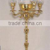 Crystal Glass Candle Holder Crystal Glass Candelabra Wholesale thumbnail-6