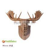 Animal Shape Wood Art Craft for Wall Hanging Home Decoration thumbnail-5