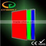 ISO9001 Certified Manufacturer CE Approved 32W DMX 600X600 RGB LED Panel Light for DMX512 Dimming System thumbnail-2