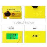 High Accuracy Pocket Size Handheld pH Meter Back Light With ATC thumbnail-3